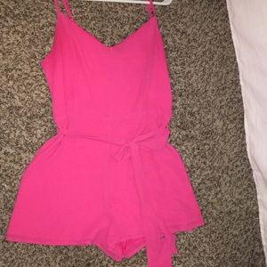 Blush pink romper